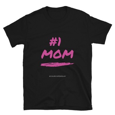 #1 Mom Short-Sleeve Unisex T-Shirt #1 Mom Short-Sleeve Unisex T-Shirt