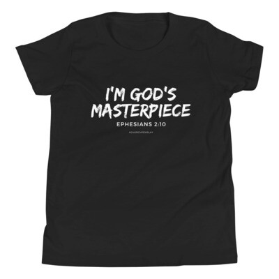 I'm God's Masterpiece Youth Short Sleeve T-Shirt I'm God's Masterpiece Youth Short Sleeve T-Shirt