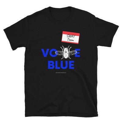 VOTE BLUE Short-Sleeve Unisex T-Shirt VOTE BLUE Short-Sleeve Unisex T-Shirt