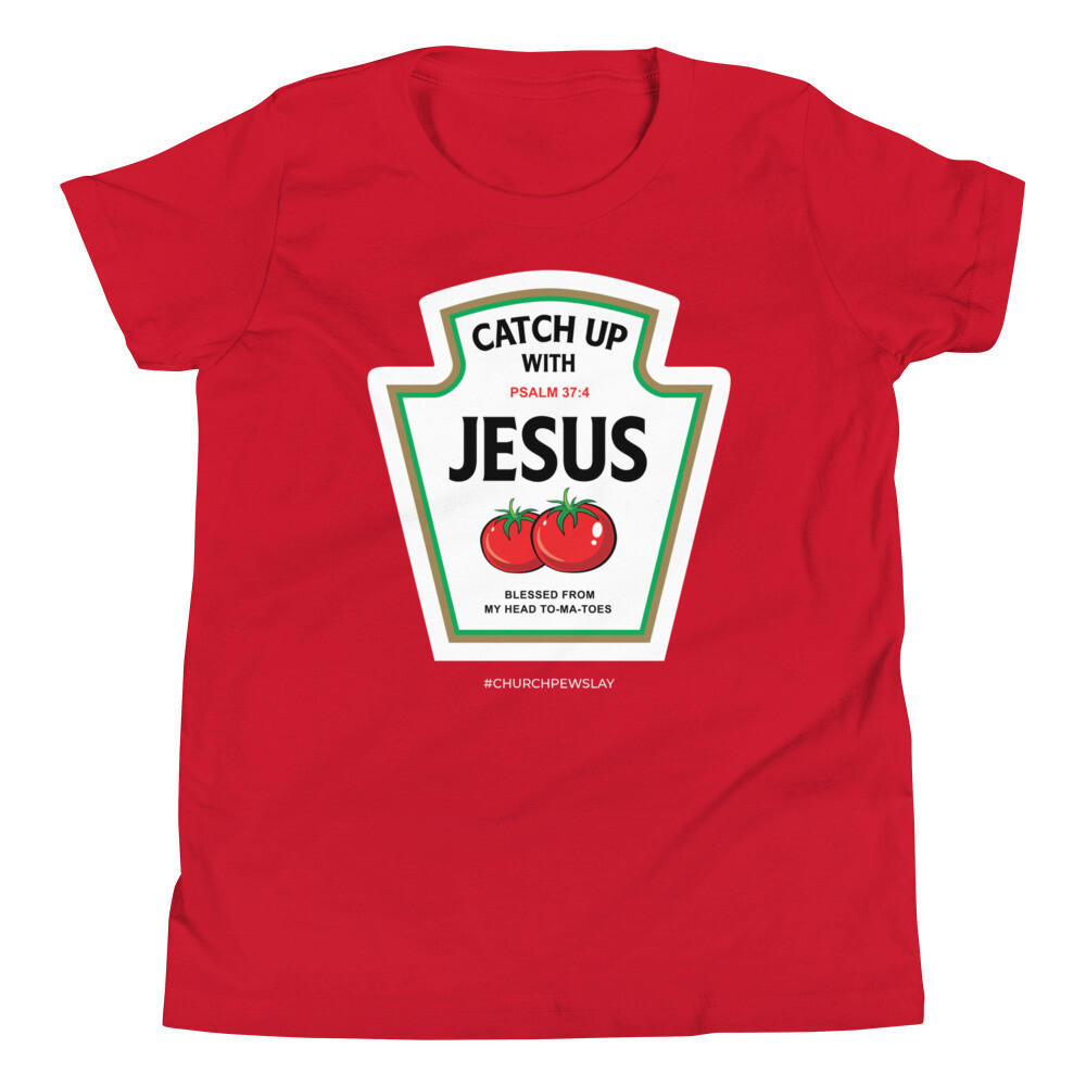 Catch Up With Jesus Youth Short Sleeve T-Shirt