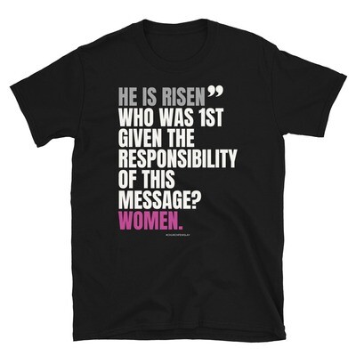 Who Was First - Women Short-Sleeve Unisex T-Shirt