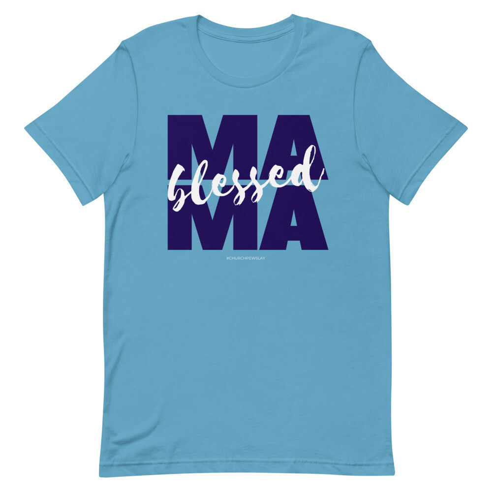 Blessed Mama Short-Sleeve Unisex T-Shirt
