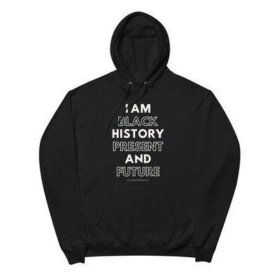 I Am Black History Unisex fleece hoodie