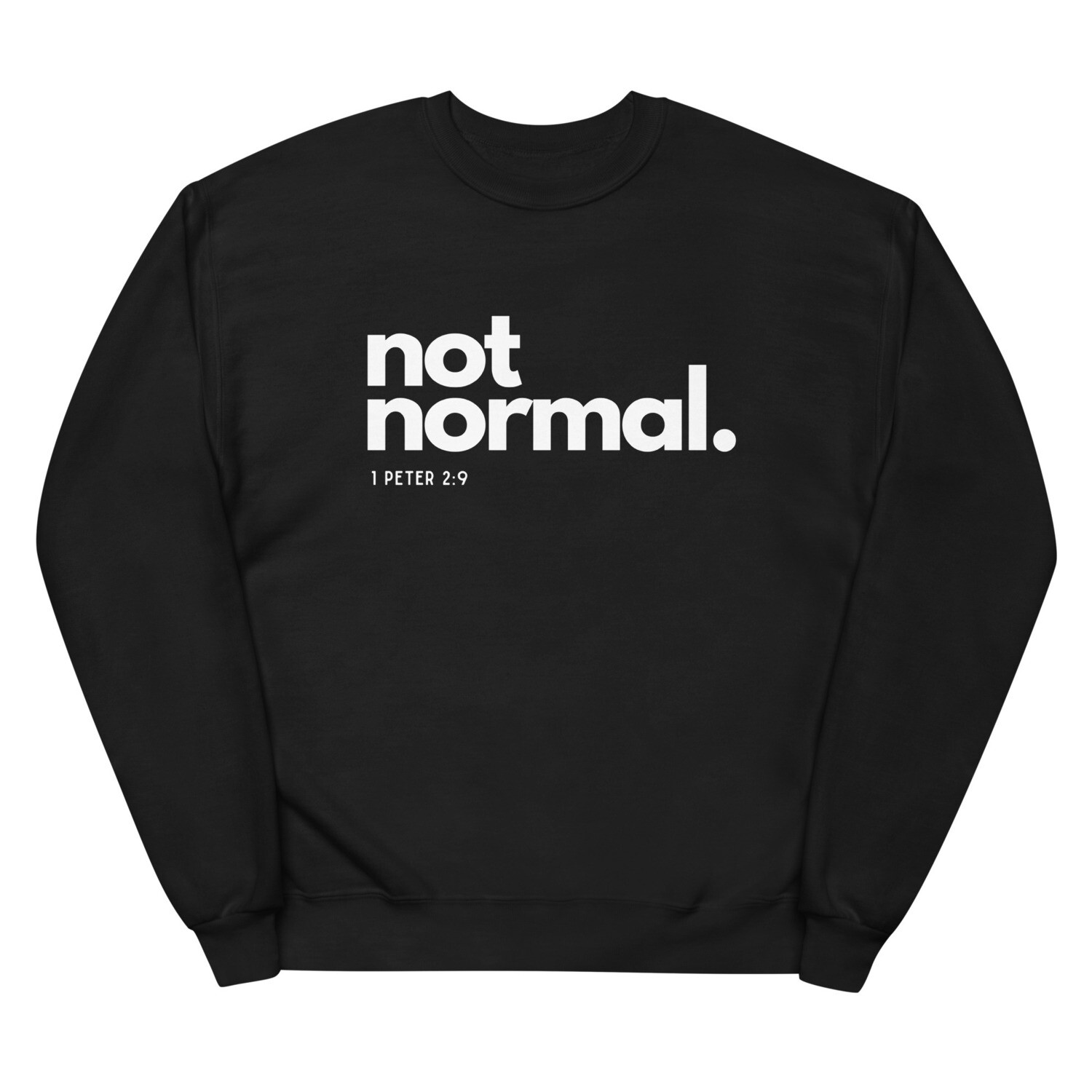 Not Normal Unisex fleece sweatshirt