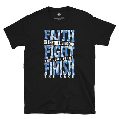 Faith Fight Finish Short-Sleeve Unisex T-Shirt
