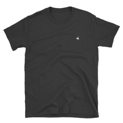 Black T-Shirt / White Logo