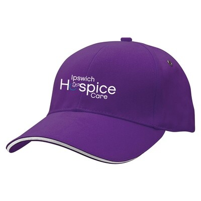 Ipswich Hospice Care Purple Baseball Cap