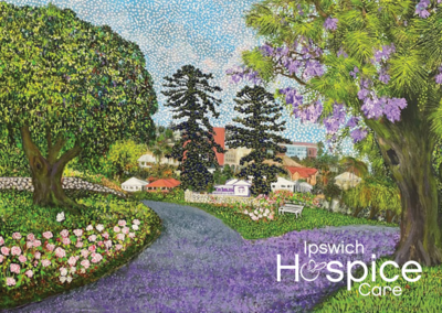 Greeting Cards with Hospice logo, Sally Harrison (Set of 10)