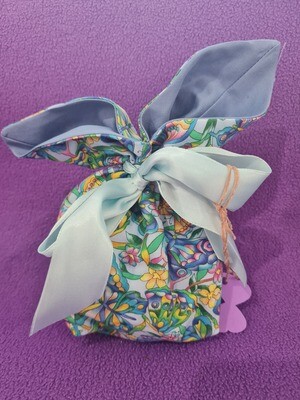 Material Reversible Gift Bag Butterfly #1