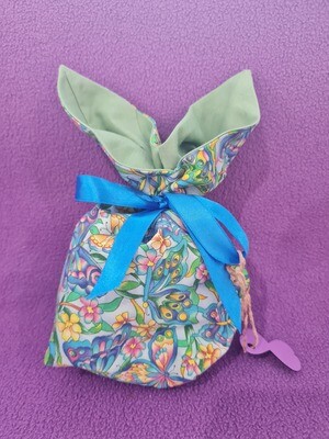Material Reversible Gift Bag Butterfly #2