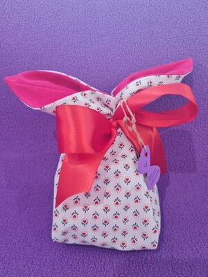 Material Reversible Gift Bag Floral #5