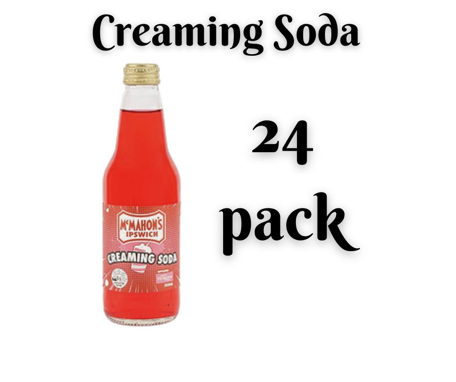 McMahon's Creaming Soda 24 pack carton McMahon's Creaming Soda 24 pack carton