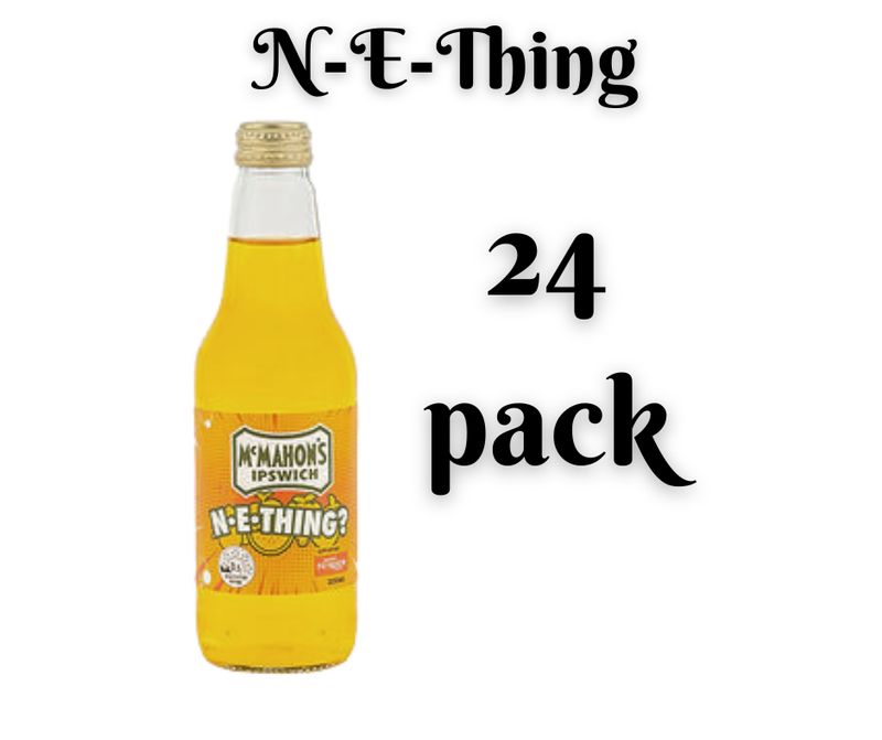 McMahon's N-E-Thing 24 pack carton
