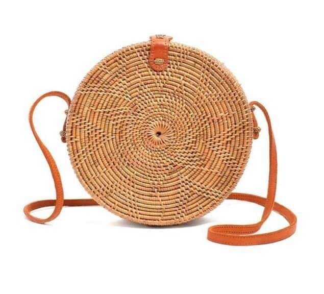 Rattan Bags Plain Design