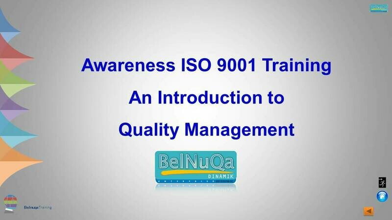 Awareness ISO 9001:2015 e-tutor