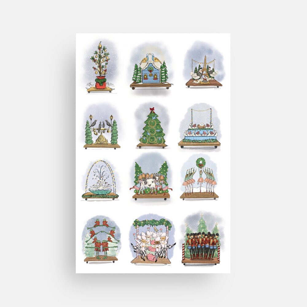 “12 Days Of Christmas” Cards