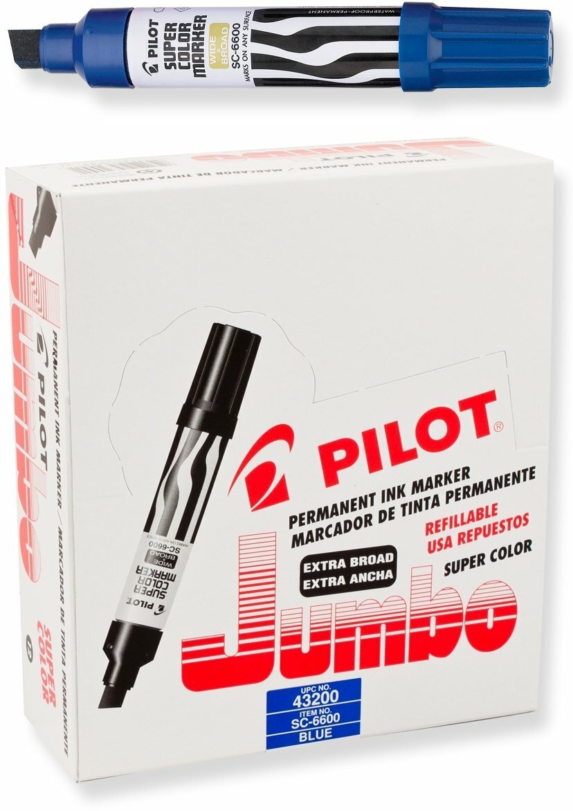 Markers Pilot Bl/SJ/XW/Dz (PIL 43200)
