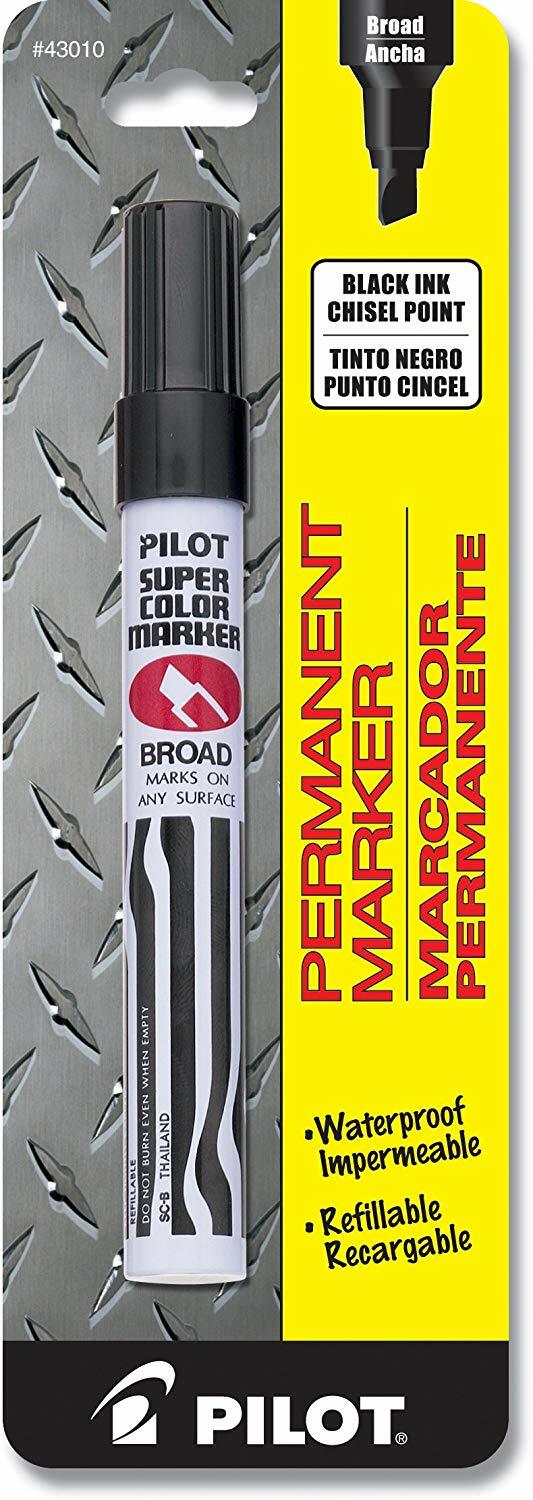 Markers Pilot BK/Broad/BC (IN-6) (43010)