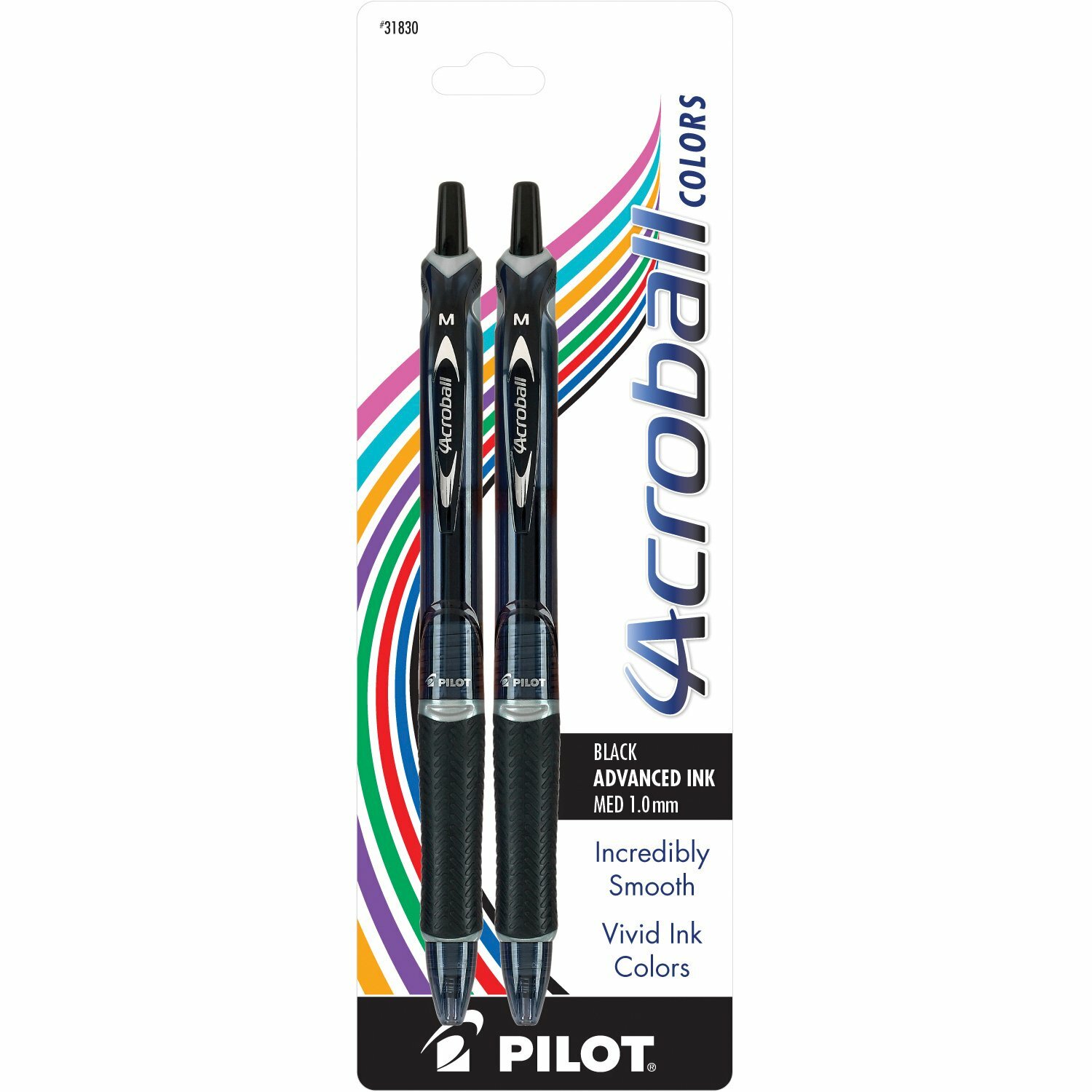 Pen Acroball/Med/Black (PIL 31830)
