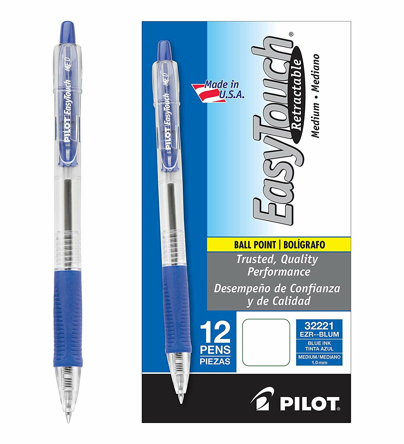 Pen EasyTouch/Med/Blue (PIL 32221)
