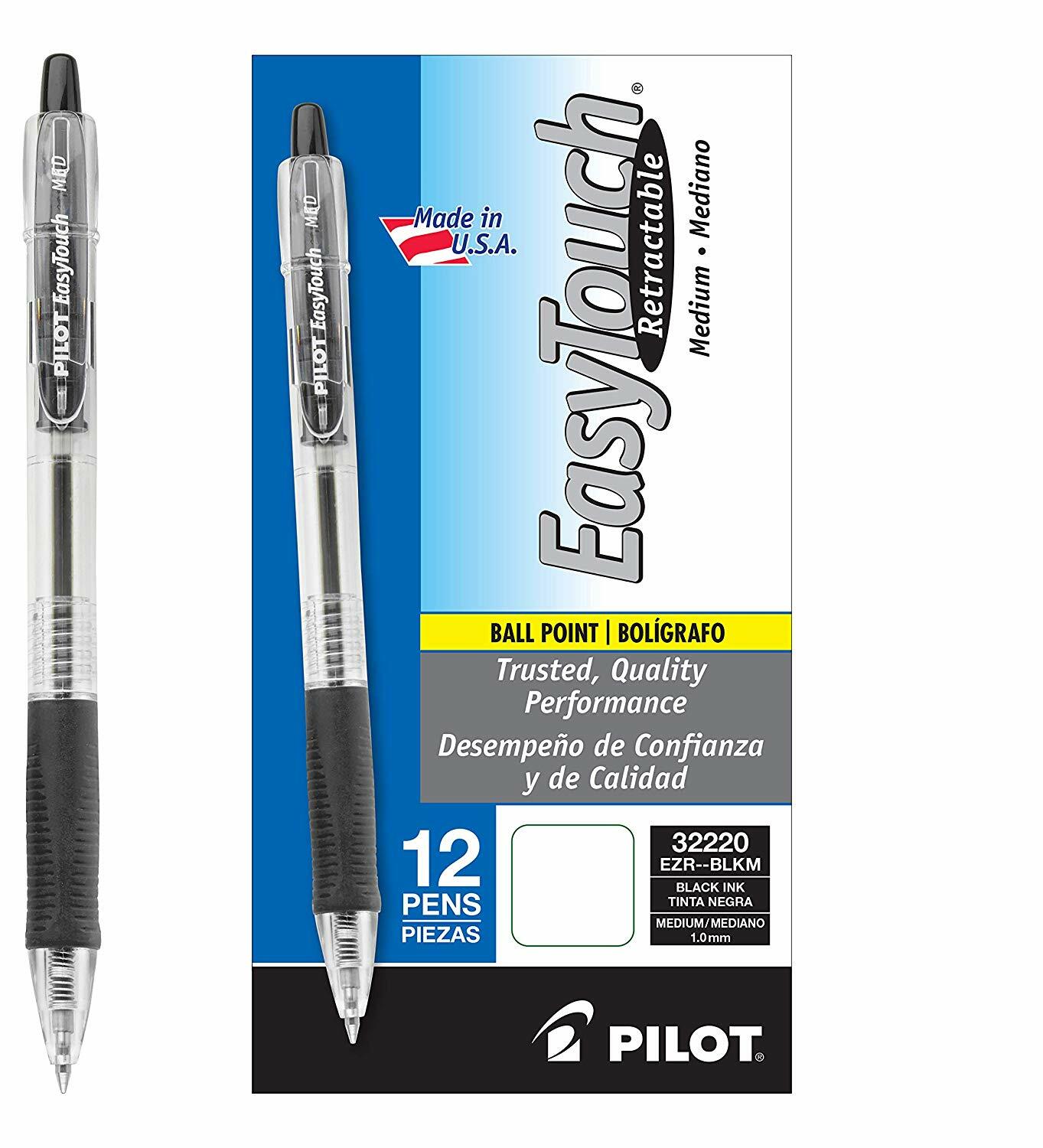 Pen EasyTouch/Med/Black (PIL 32220)