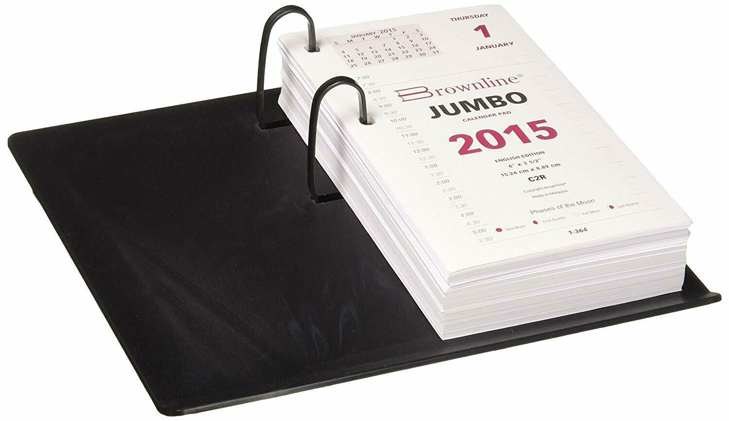 Officemate / Calendar Holder, Black, Plastic