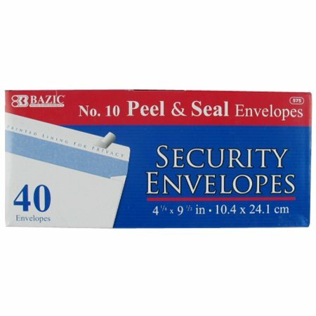Envelope #10 Security/40Pk (IN-6) (575)