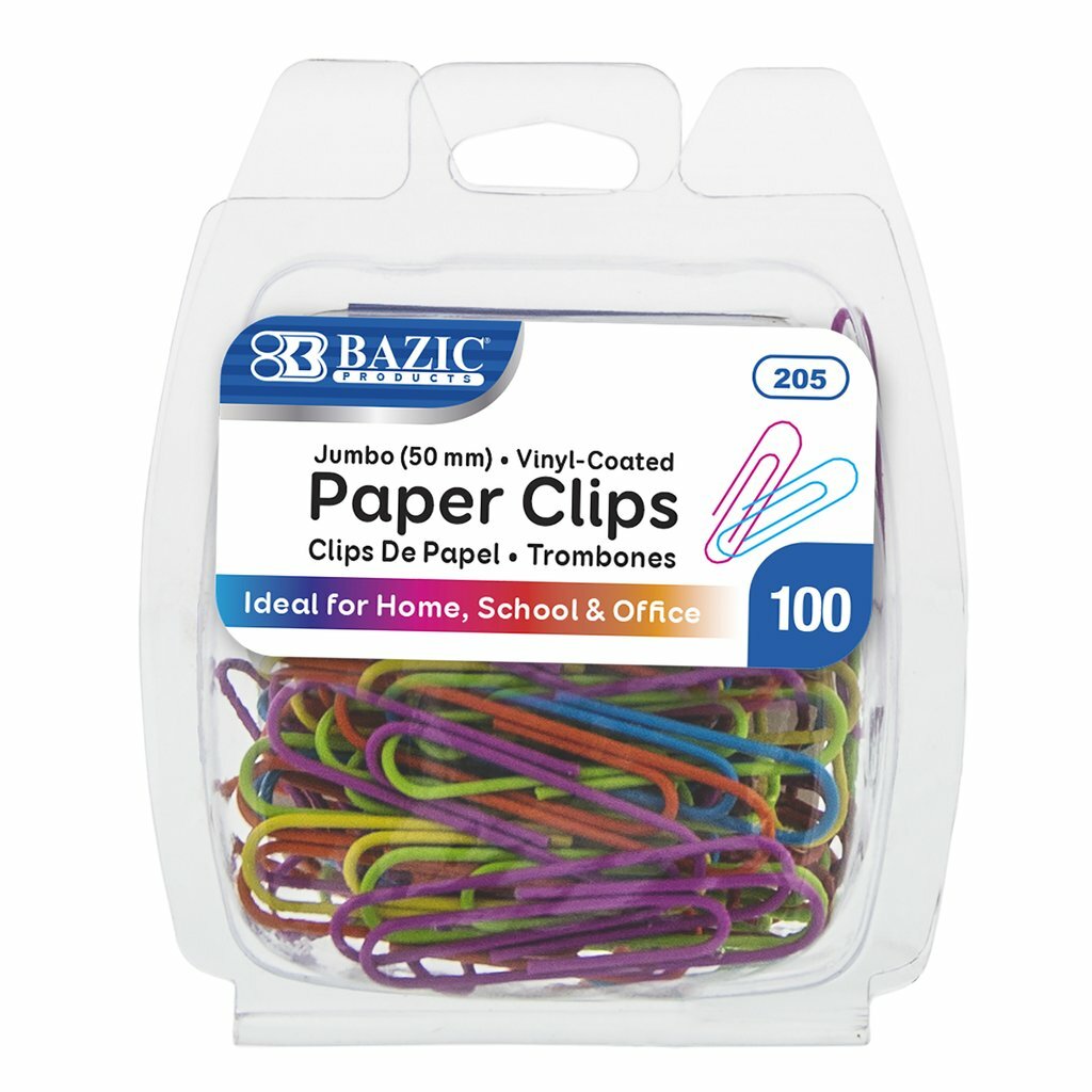 Paper Clips Bazic JBO/AC 100Pk (205)