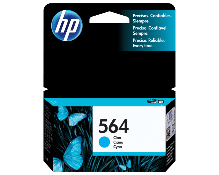 HP / 564 Cyan New Original Ink Cartridge