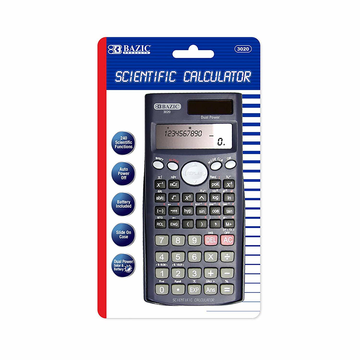 Calculator/Scientific 240F (IN-4) (3020)
