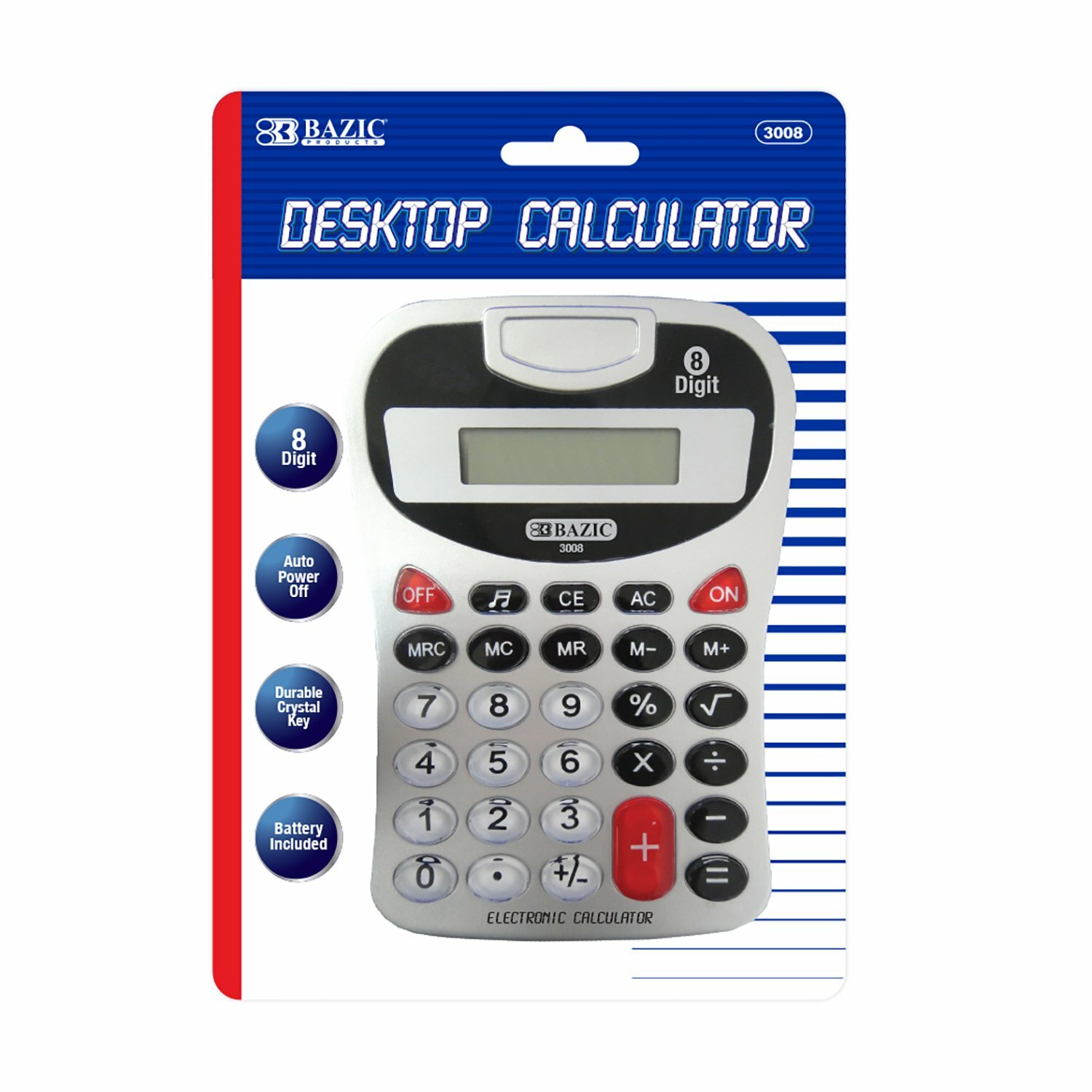 Calculator Bazic/Desk 8Di (IN-3) (3008)