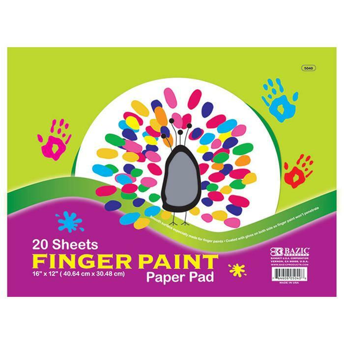 Finger Paint Pad 16x20 20S (BAZ 5040)