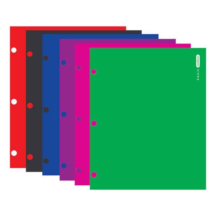 Portfolios 2-Pockets Laminated Bright Glossy Color