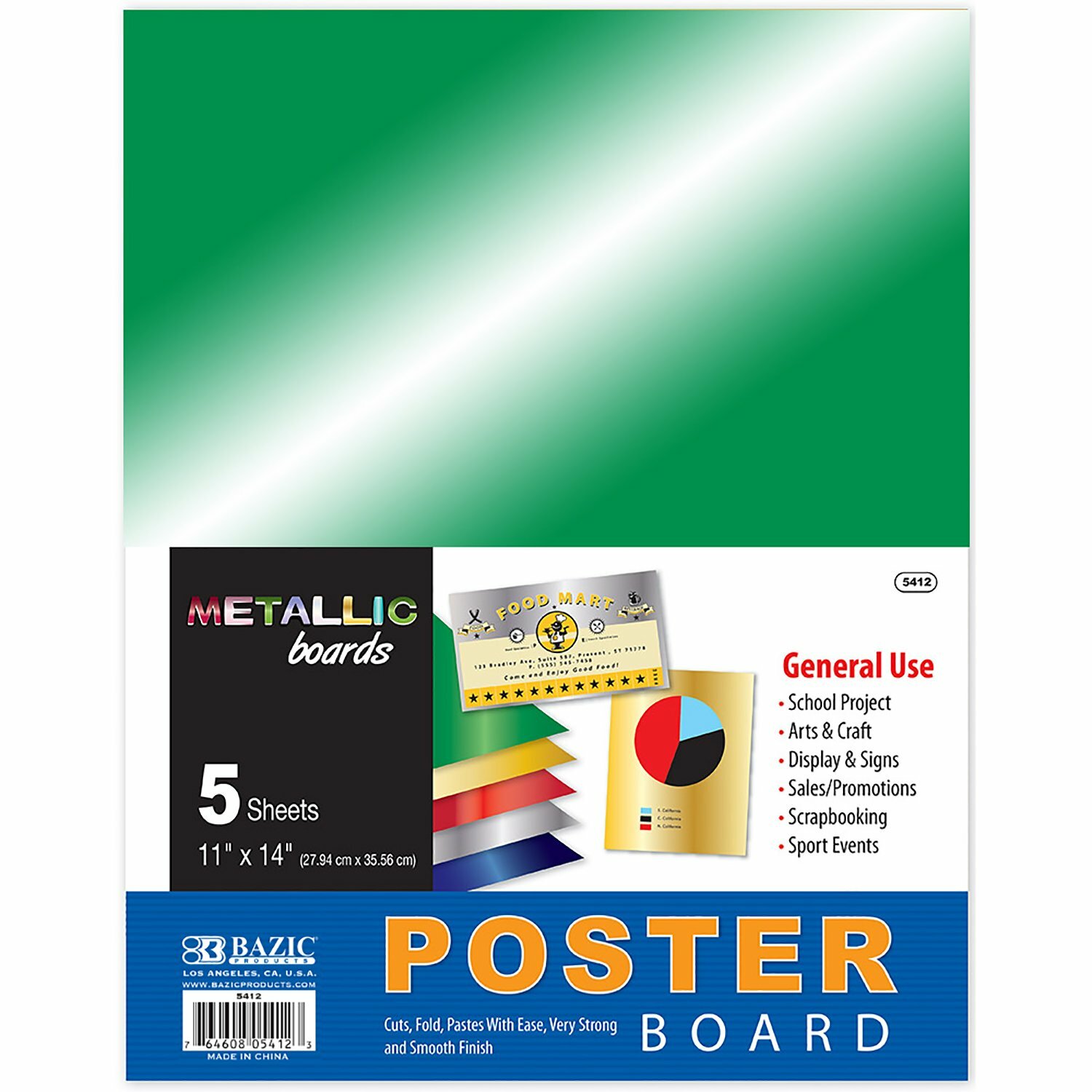 Poster Board/Metallic (5412)