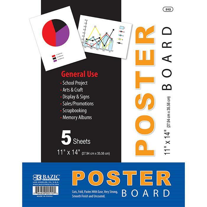 Poster Board/White (BAZ 512)