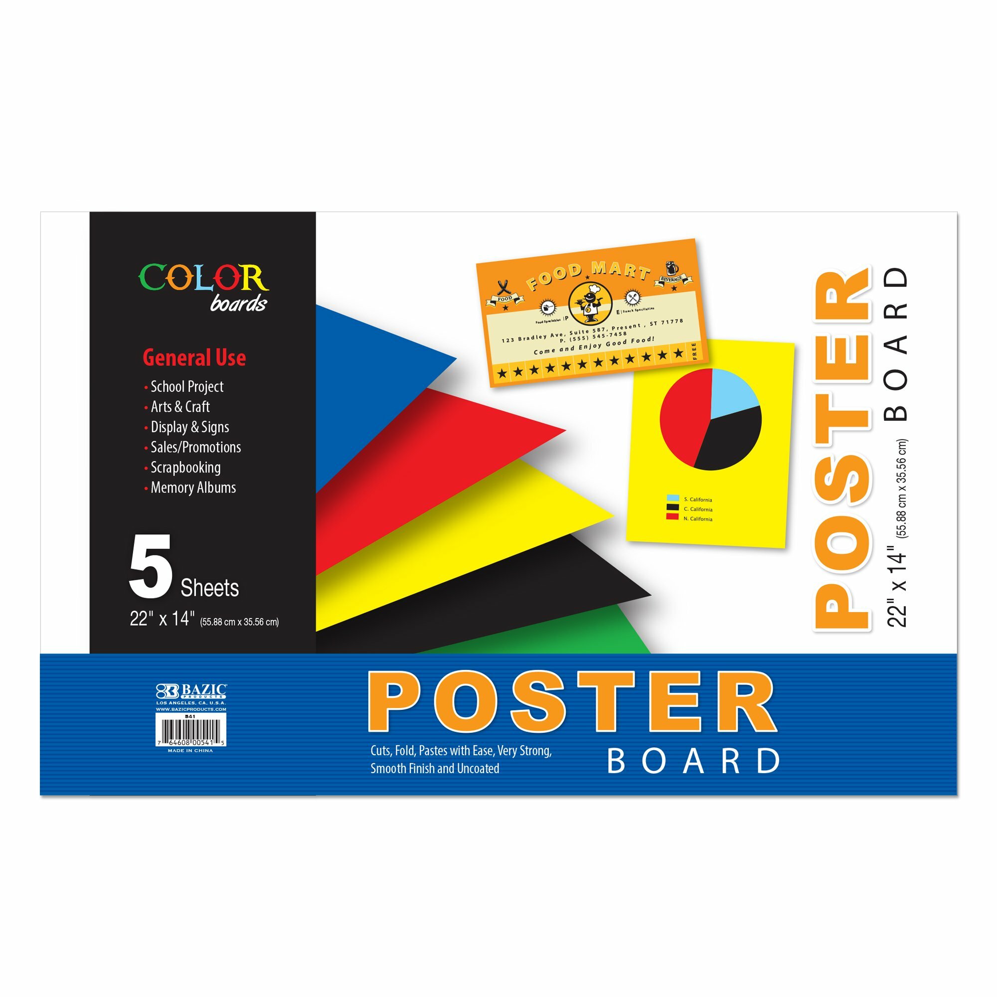 Poster Board/Colors (BAZ 541)