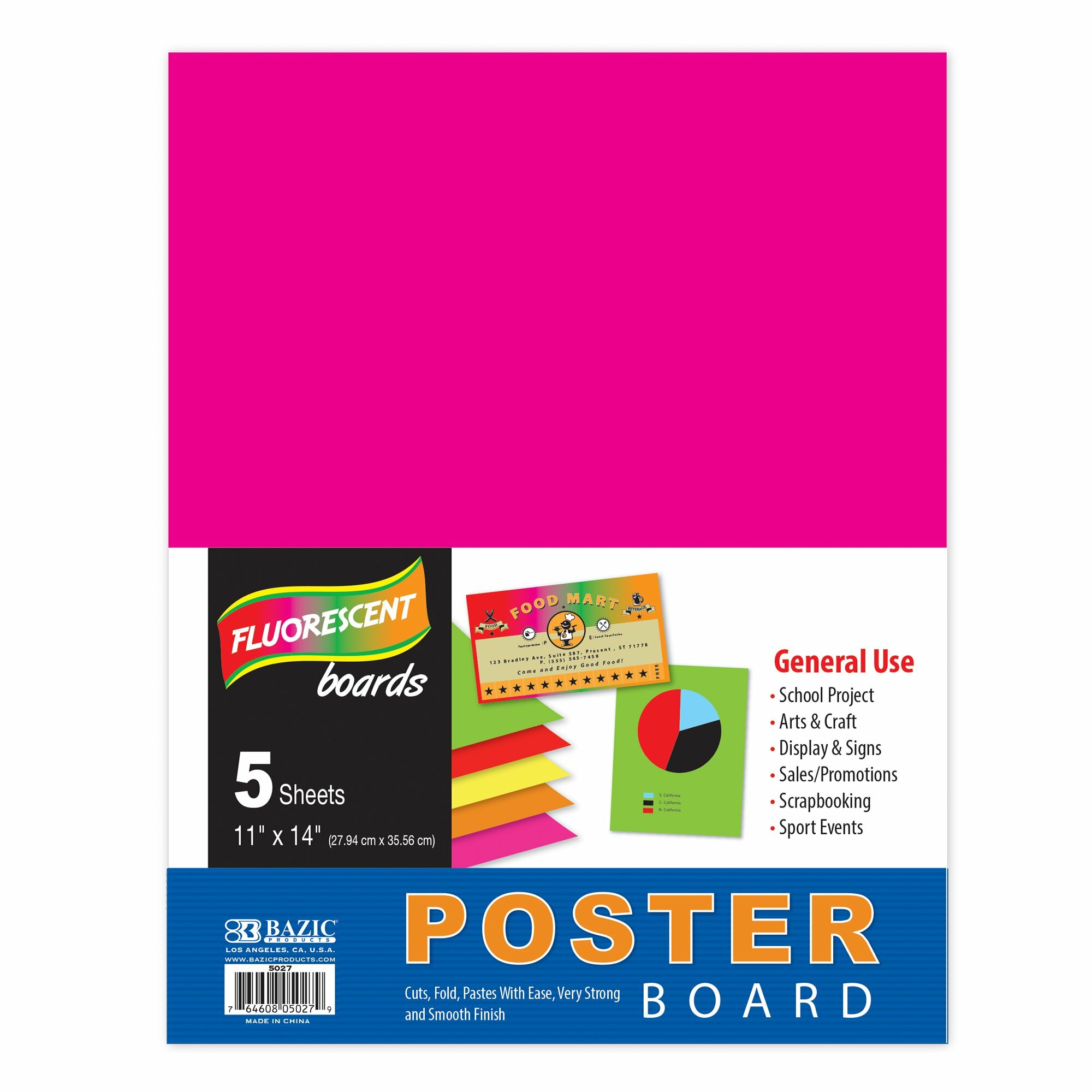 Poster Board/Fluorescent (IN-12) (5027)