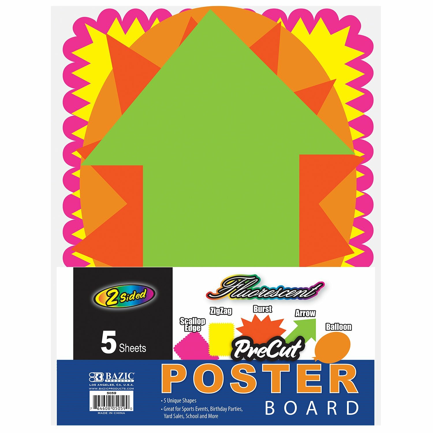 Poster Board/Shapes P-C (IN-6) (5059)