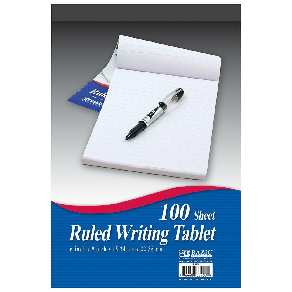 Writing Pad 6x9-Ruled (IN-6) (560)