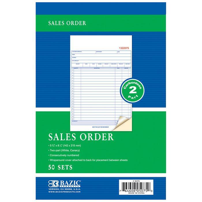 Sales Book (BAZ 5075)