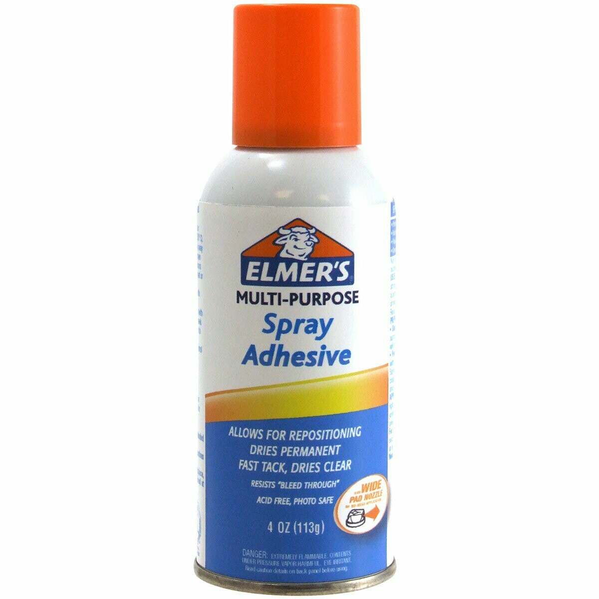Elmer's Glue Spray [ELM E-452] Adhesive 4 oz. Multi-Purpose 