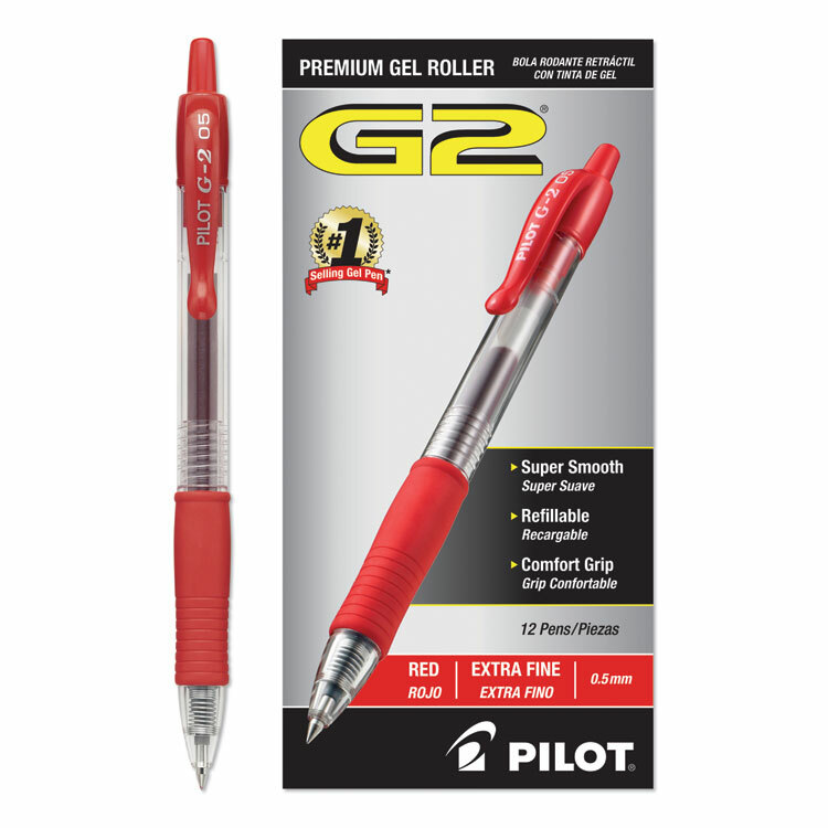 Pen G2/XFine/Red (PIL 31004)