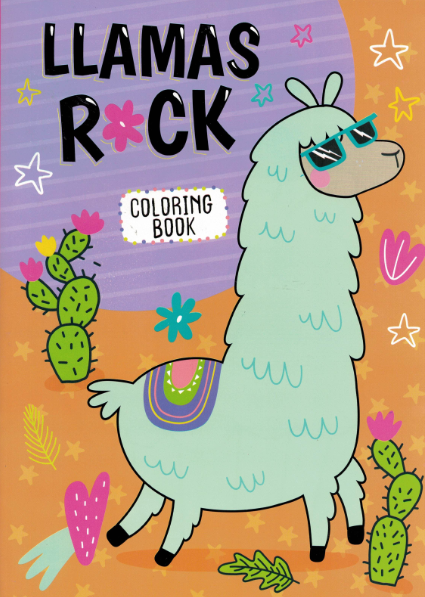 Coloring Book/Llamas (IN-6) (70719)