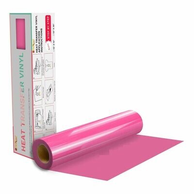 Rose Pink T-Shirt Vinyl (12&quot;x 12 - 25ft)