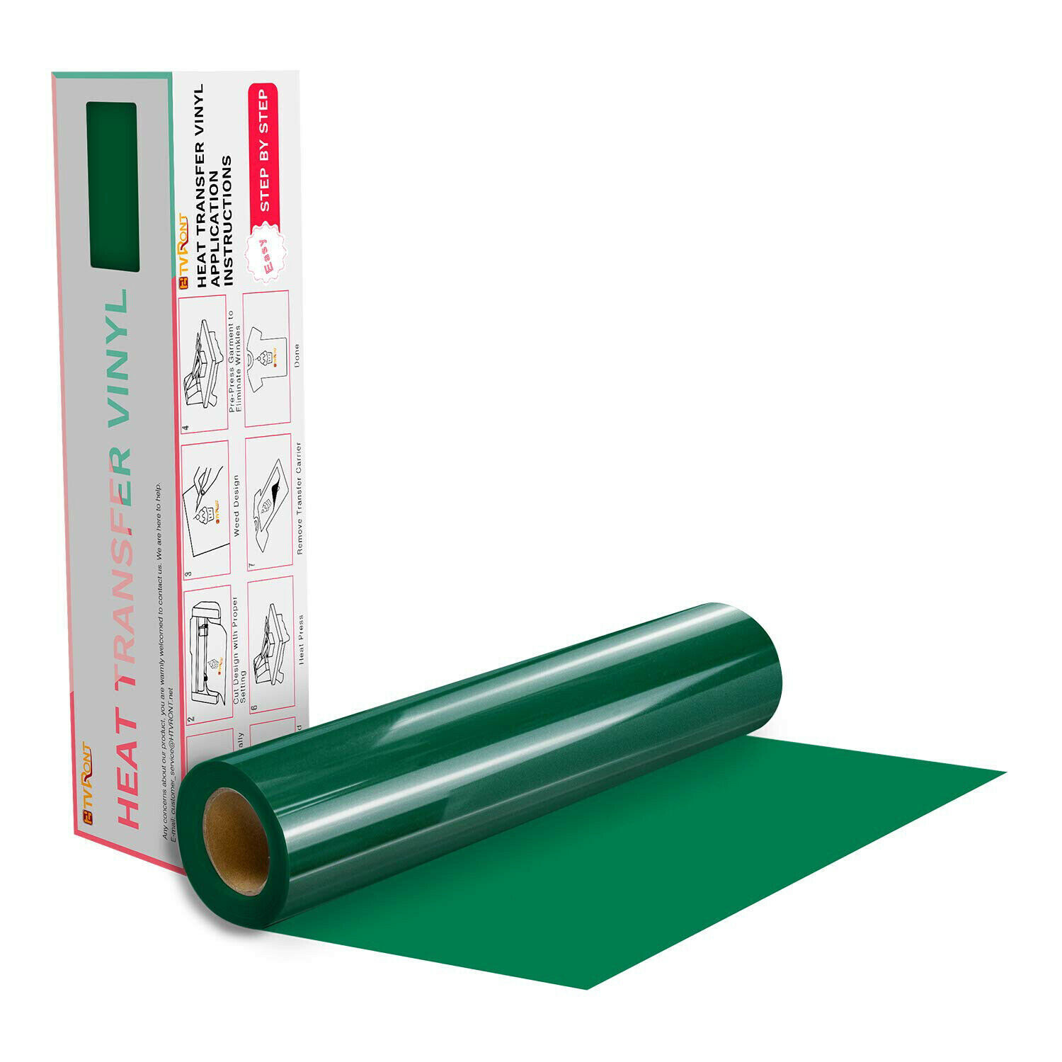 Green T-Shirt Vinyl (12&quot;x 12 - 25ft)