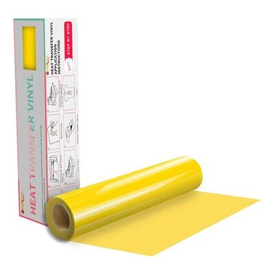 Yellow T-Shirt Vinyl (12&quot;x 12 - 25ft)