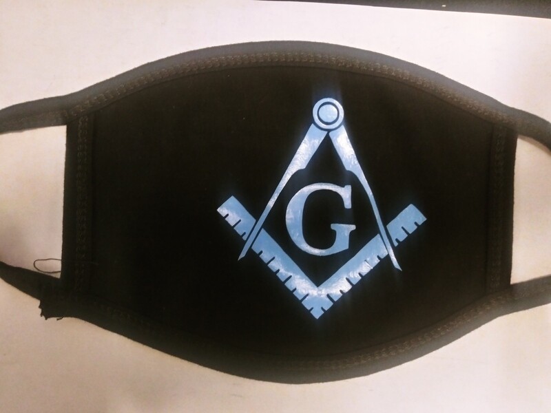 Masonic &#39;G&#39; Face Mask