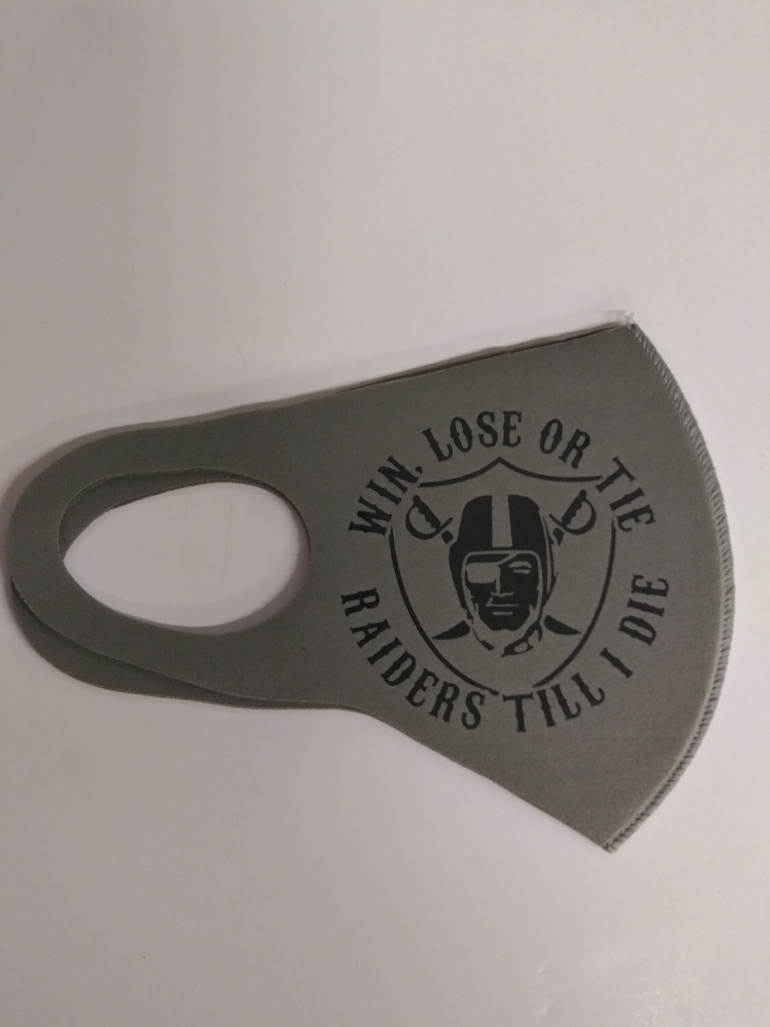 Raiders Double-Sided Mask
