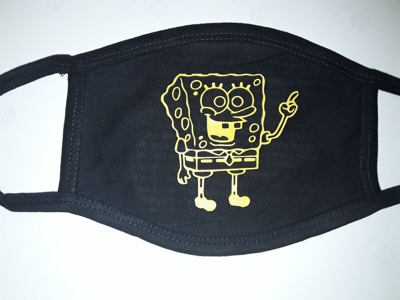 Sponge Bob Face Mask
