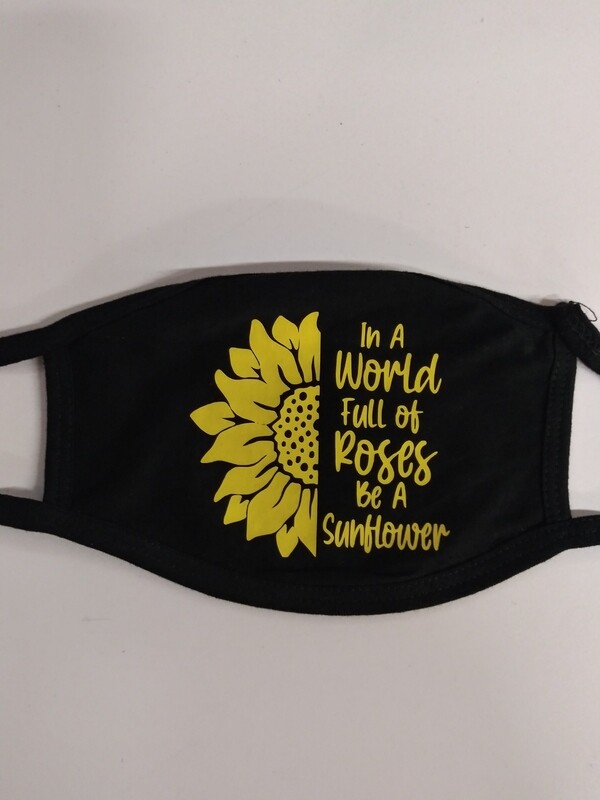 Sunflower Face Mask